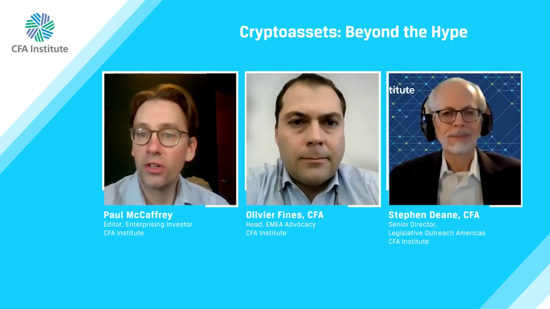 Cryptoassets: Beyond the Hype | CFA Institute Research & Policy Center