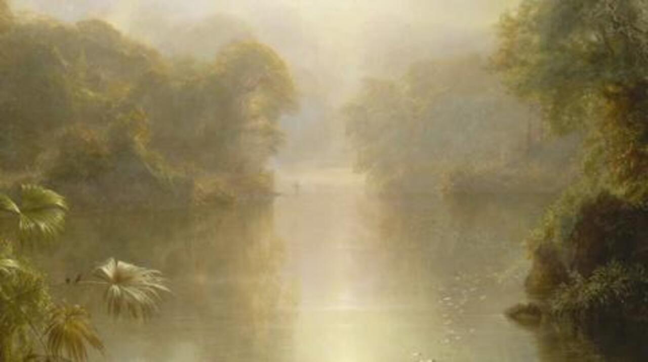 El Rio de Luz (The River of Light), 1877, Frederic Edwin Church