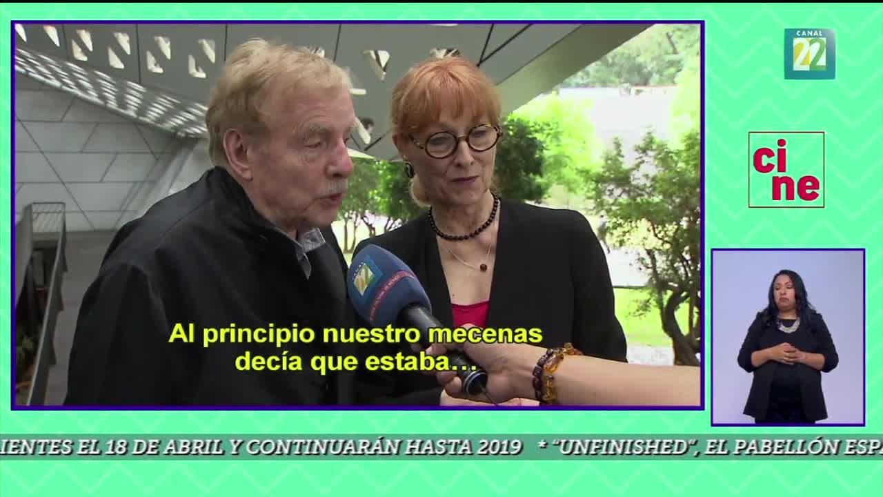 Entrevue au Canal 22 (Mexico) avec Marie-José Raymond et Claude Fournier