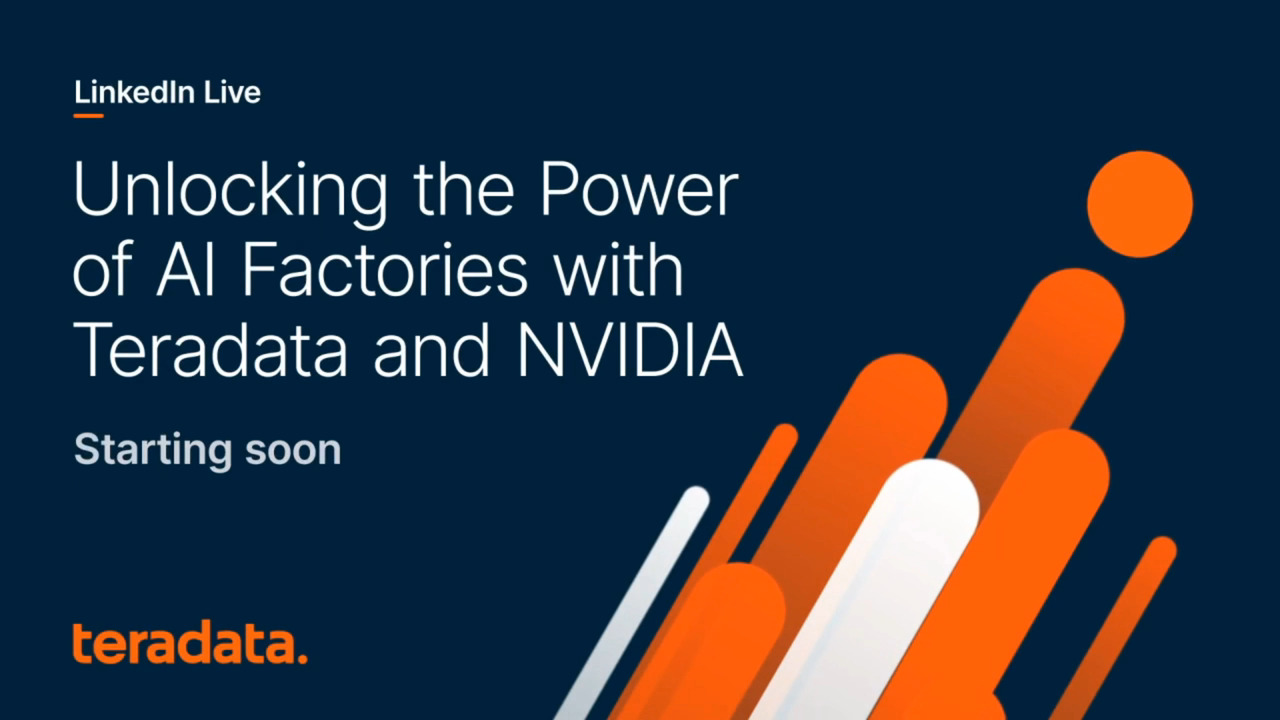 Unlocking the Power of AI Factories with Teradata and NVIDIA