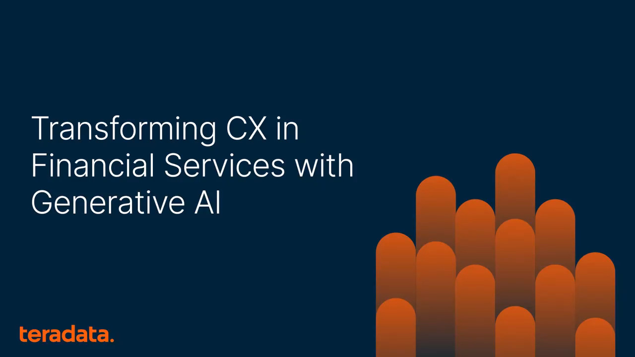 Transforming Customer Experiences in Financial Services With Generative AI