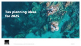 Tax planning ideas for 2025 - Webinar recording