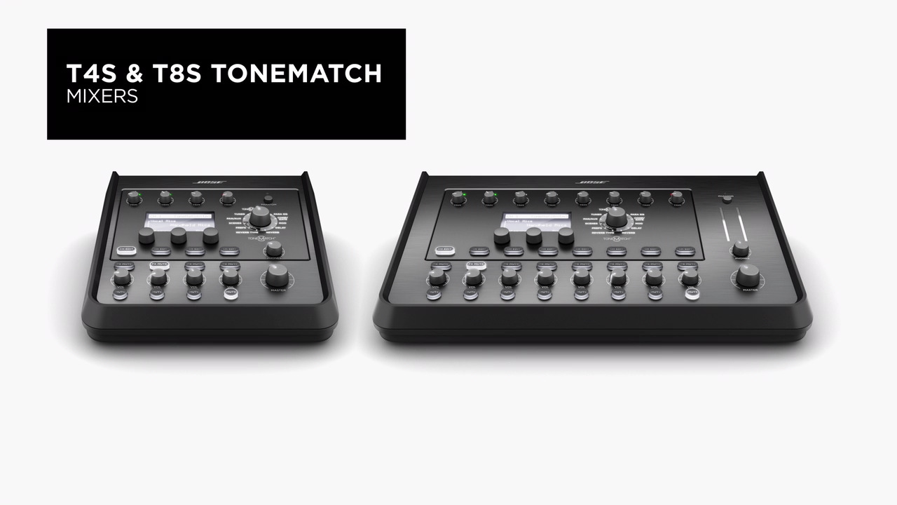 T8S ToneMatch - Large Audio Mixer & Music Effects | Bose