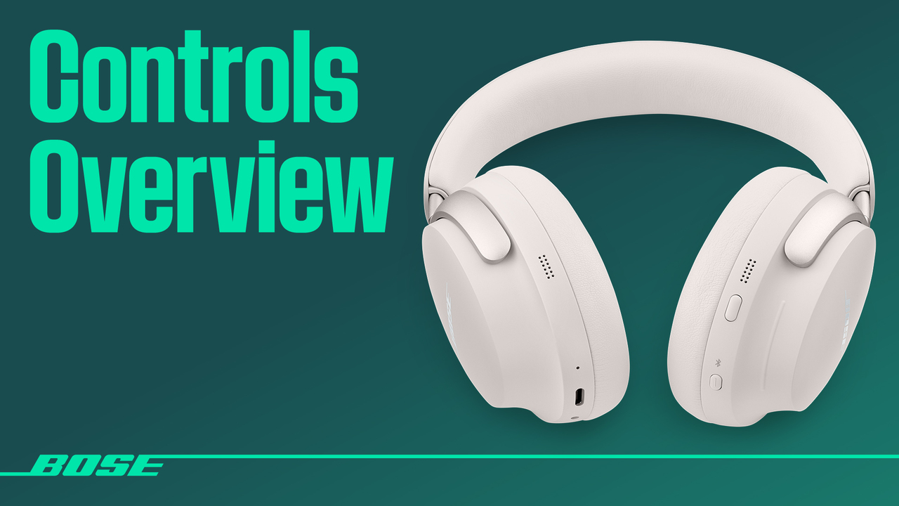 Bose QuietComfort Ultra Headphones – Controls Overview