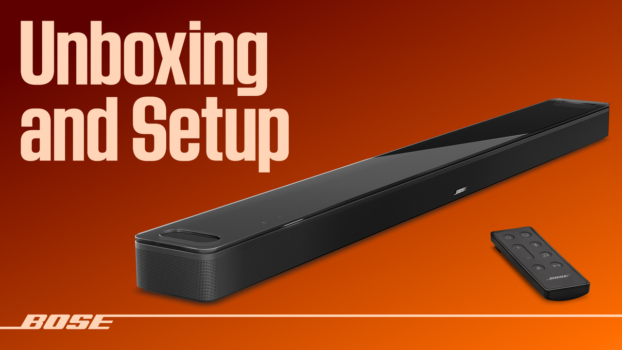 Smart Ultra Soundbar – A Smart Soundbar System Bose