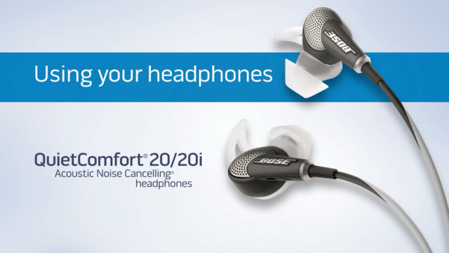 Bose quiet outlets comfort 20 In-Ear Headphones