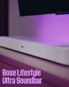 Bose Lifestyle Ultra Soundbarで、没入感あふれるホームシアター