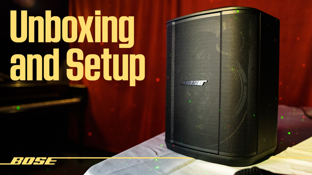 BOSE S1 Pro Unboxing & Review  The Real DJ/PA Combined Speaker? 