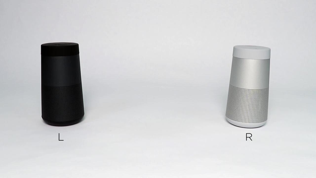 Bluetooth Revolve II Speaker | SoundLink 360 Portable Bose Support Product