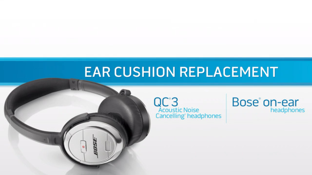 QuietComfort® 3 Acoustic Noise Cancelling headphones - ボーズ製品サポート