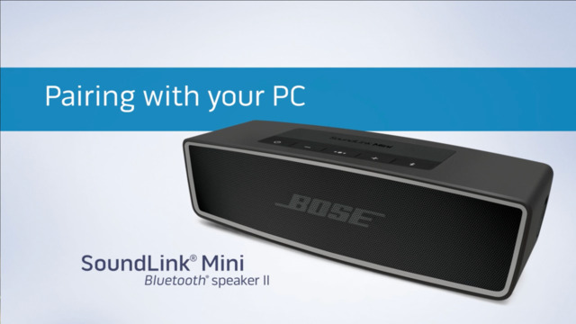 Bose SoundLink® Mini II Speaker – Using the Speakerphone Feature