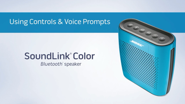 SoundLink® Color speaker - ボーズ製品サポート