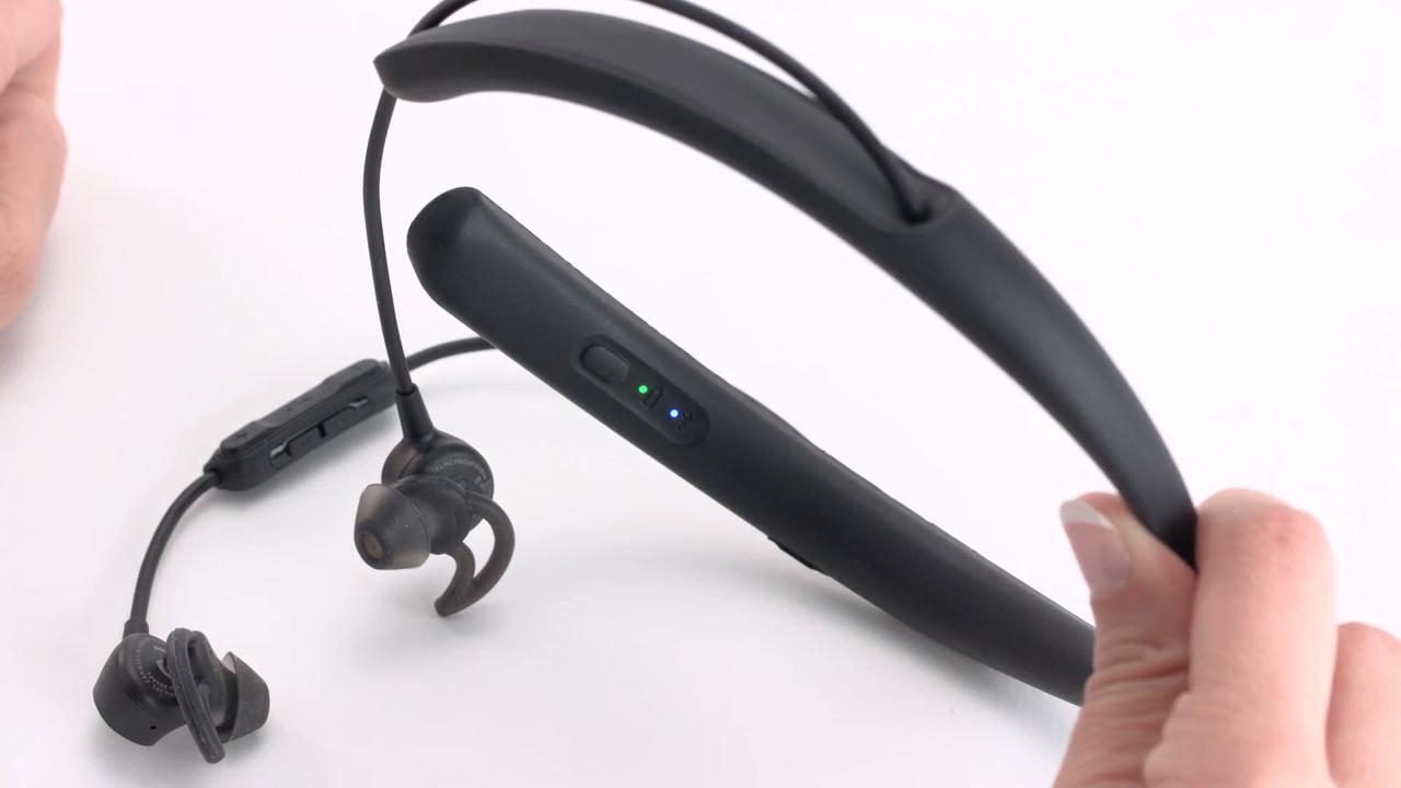 オーディオ機器 ヘッドフォン QuietControl 30 Wireless Headphones: Noise Cancelling Earphones 