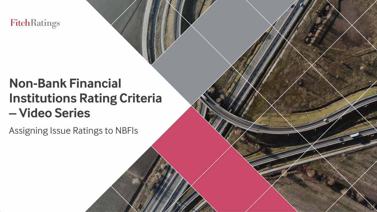 Non-Bank Financial Institutions Rating Criteria  - Assigning Issue Ratings (Part 3 of 3)