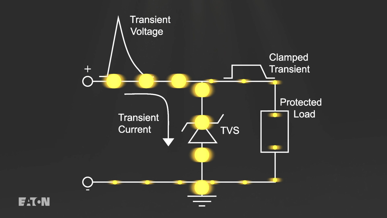 How TVS Diodes Work - Electronic Components - Eaton Videos