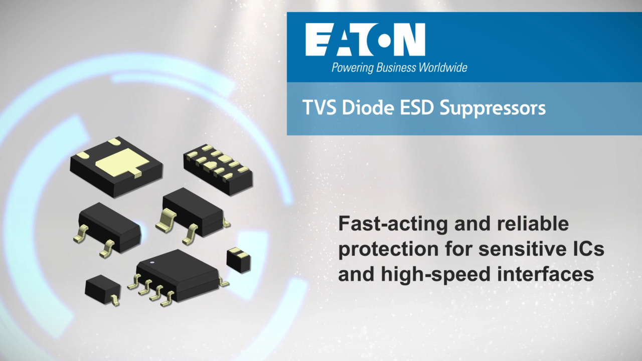 Pack of 100 ESD Suppressors/TVS Diodes Surge Protection PP, D5V0H1U2LP1610-7 