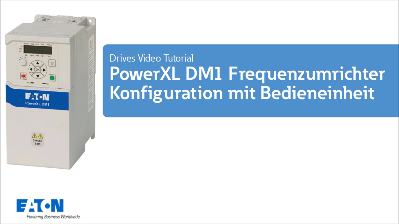 PowerXL DM1 Frequenzumrichter - Aufbau Einer Verbindung WebUI - Eaton ...