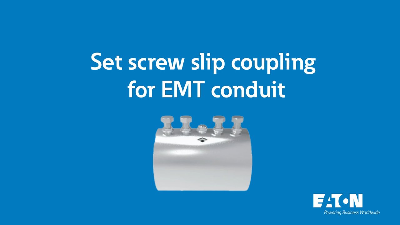 Eaton Crouse-Hinds 651S 3/4 EMT Compression Connector - 100 Pack (New Open Box)