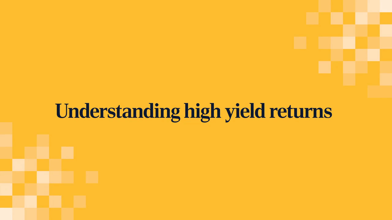 Understanding high yield bond returns