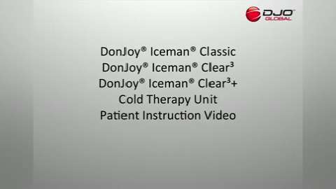 DonJoy IceMan CLEAR3 Cold Therapy Unit