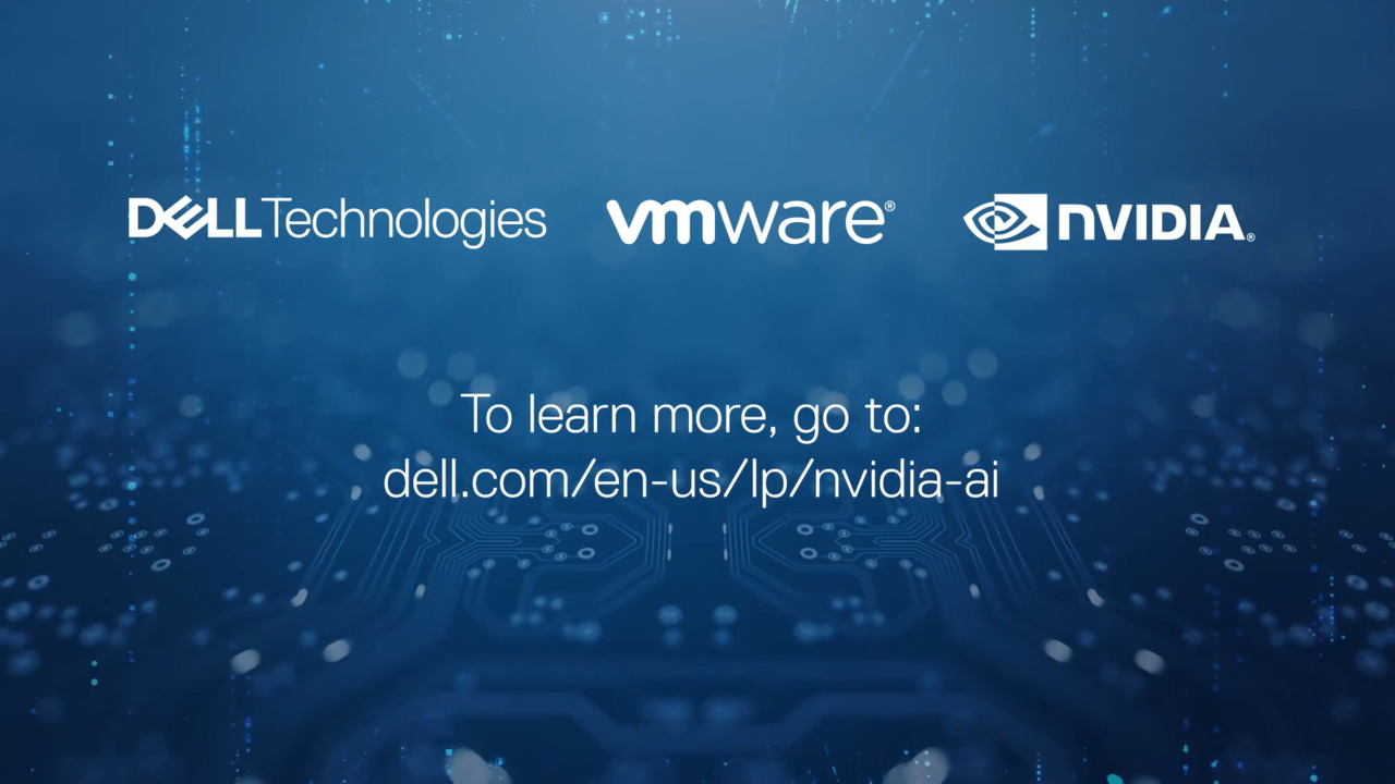 VMware and NVIDIA solutions deliver high performance in machine