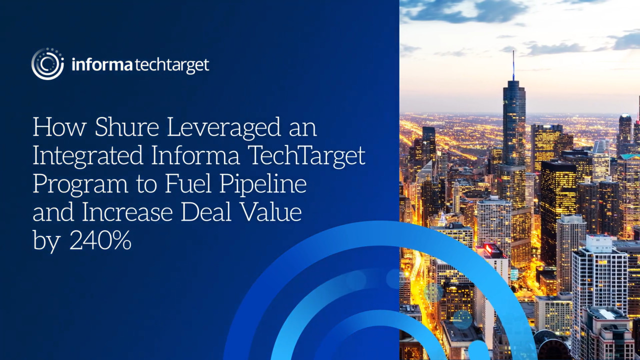 Shure - Customer Success Story (Amy Donahue-Kelley - B2B Performance Marketing Lead)