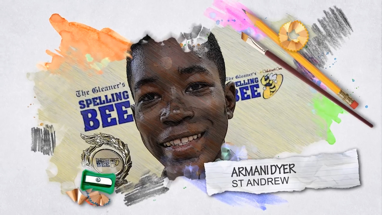 The Gleaner s Children s Own Spelling Bee 2020 Armani Dyer St