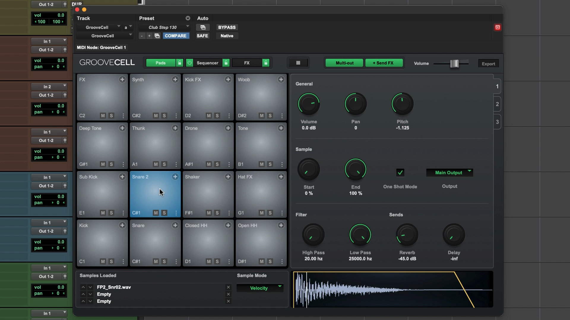 Pro Tools | GrooveCell virtual drum machine - Avid