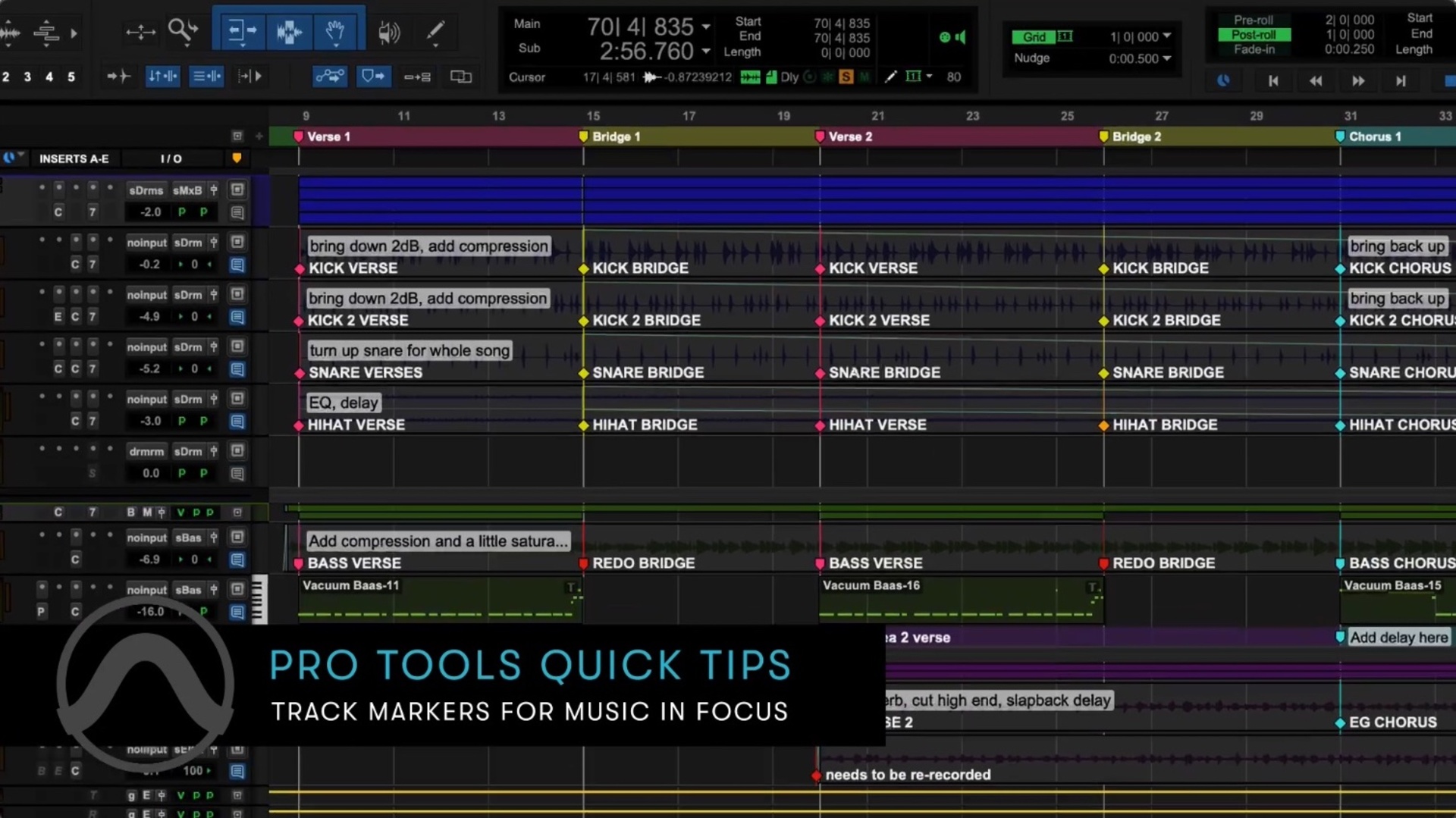 Pro Tools 2023.6 delivers track markers, expanded track widths, more