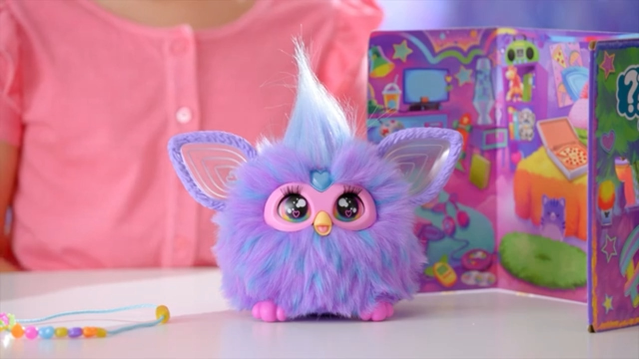 Peluche interactive Hasbor Furby Violet