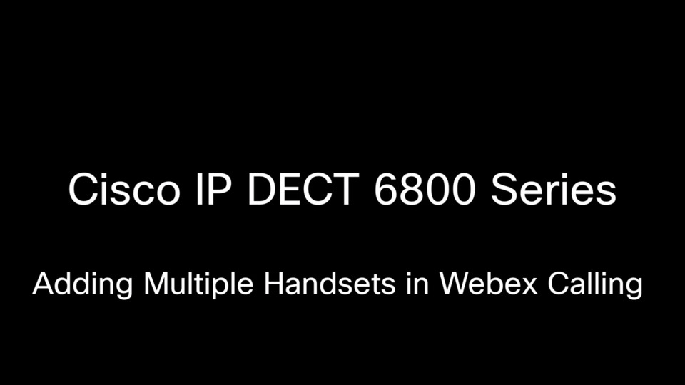 Cisco 6823 IP DECT Bundle  Webex Hardware Shop by Cisco