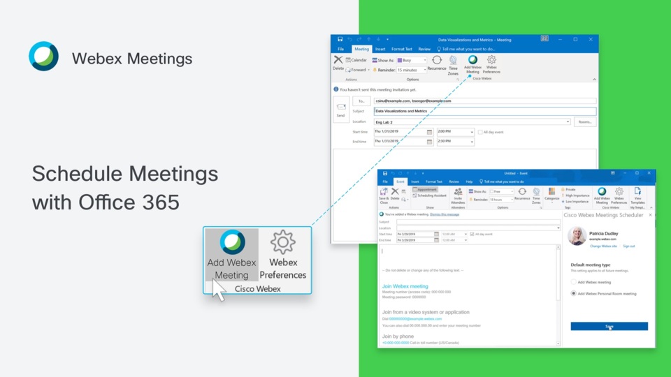 cisco webex meetings scheduler for microsoft office 365 download