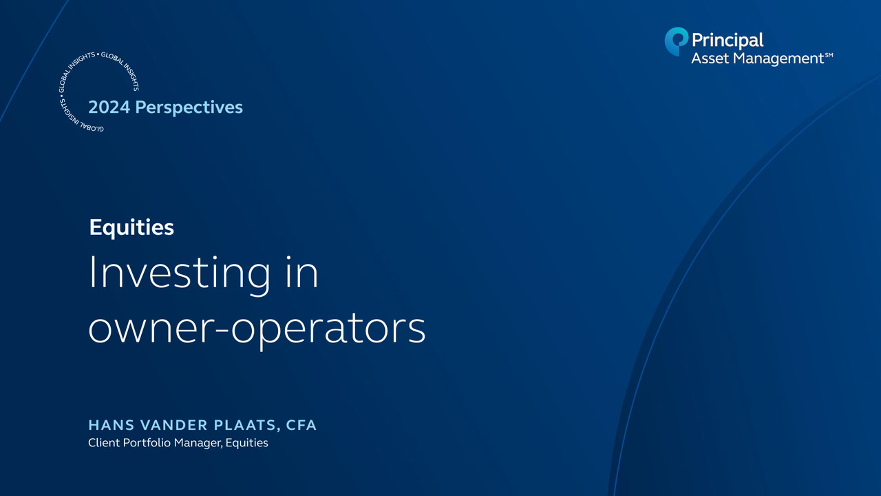 Equities - Investing in owner-operators - What are 