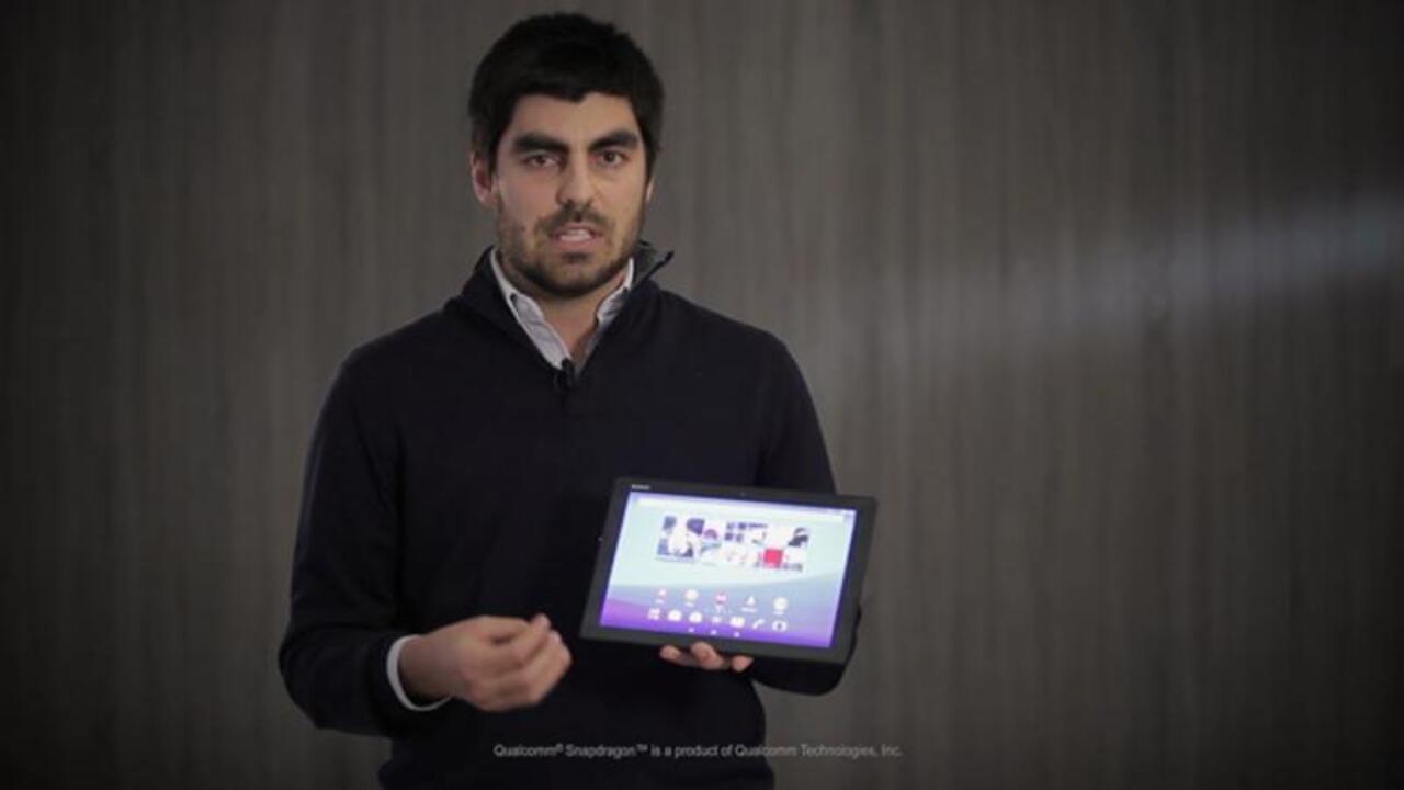 Sony Xperia Z4 Tablet Tablet with a Snapdragon 810 processor 