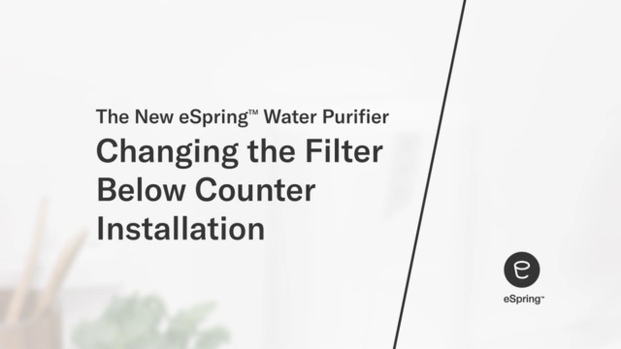 浄水器・整水器 eSpring Water Purifier E4620J1 eSpring™ Water Purifier Brochure | Home | Amway