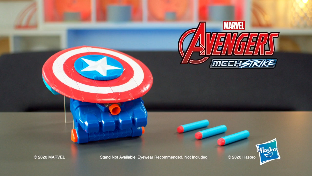 Marvel Avengers Mech Strike Captain America Shield
