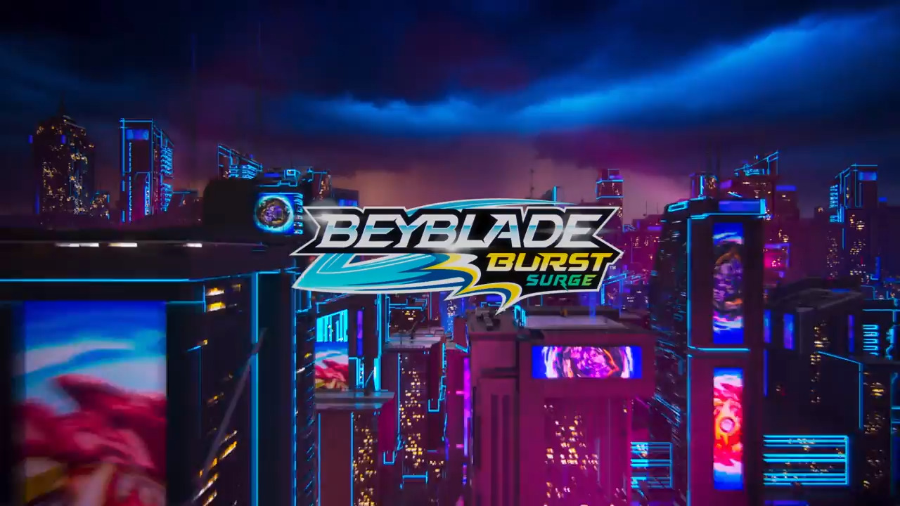 Hasbro Beyblade Burst Surge Speedstorm Motor Strike Battle Set