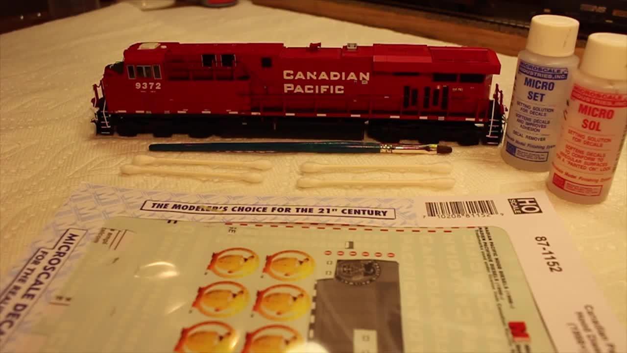 Ho scale best sale decals model trains