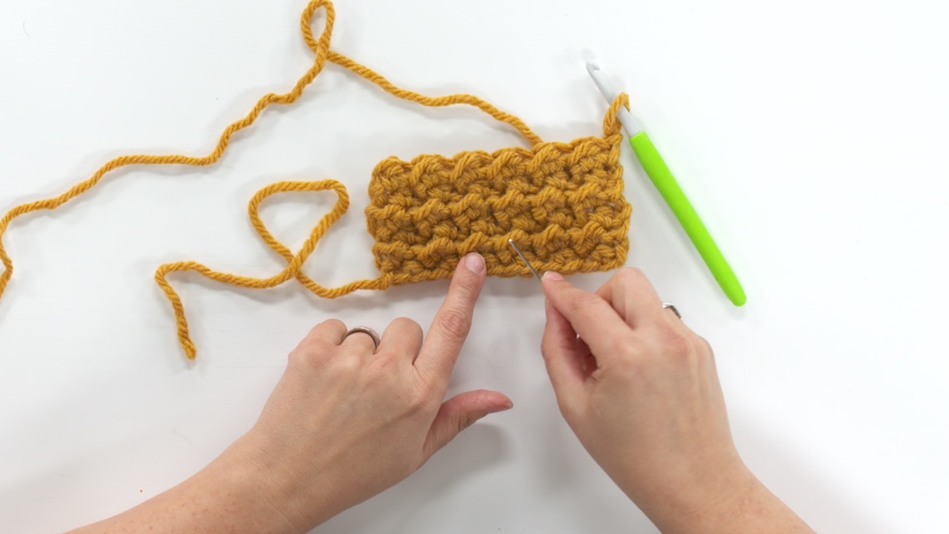 Double Crochet How To Make Chain Stitch Crochet Daisy Chain