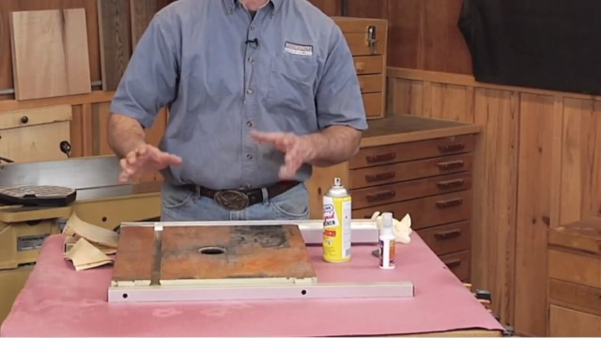 Waxing Cast Iron Table Saw top