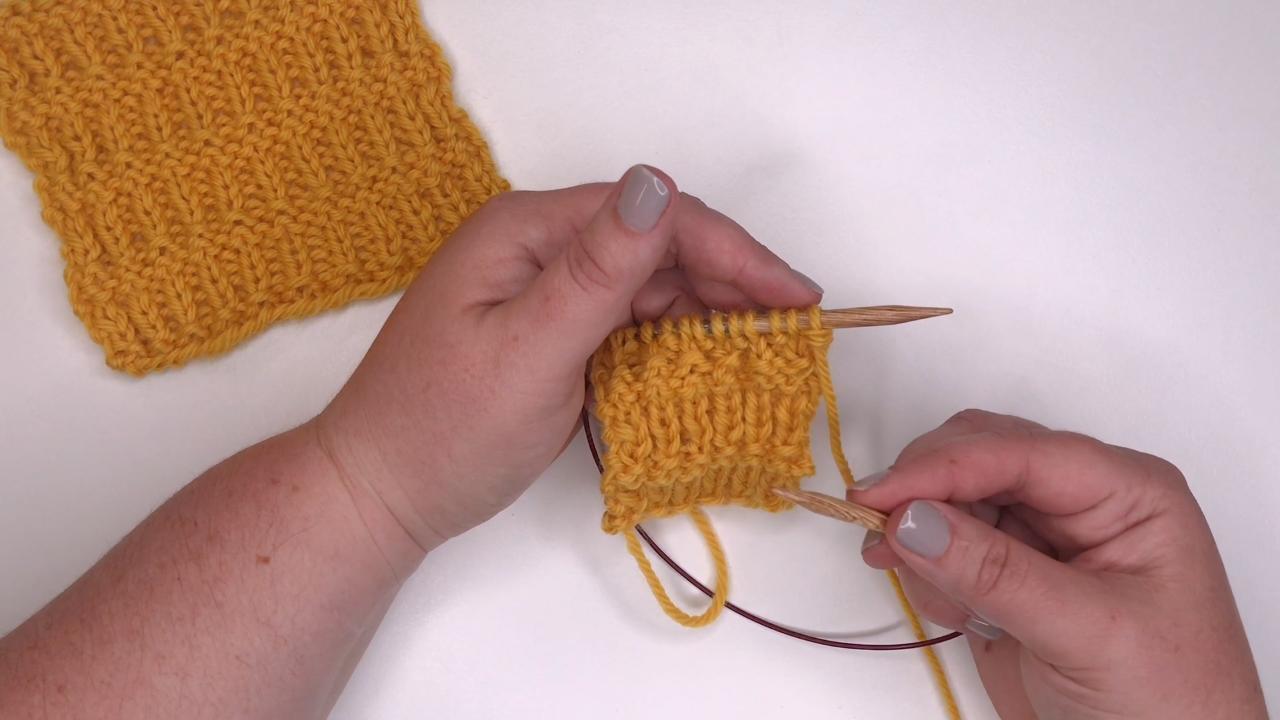 Just learned knit stitch and purl stitch. But they look the same to me, am  I crazy?? : r/knitting
