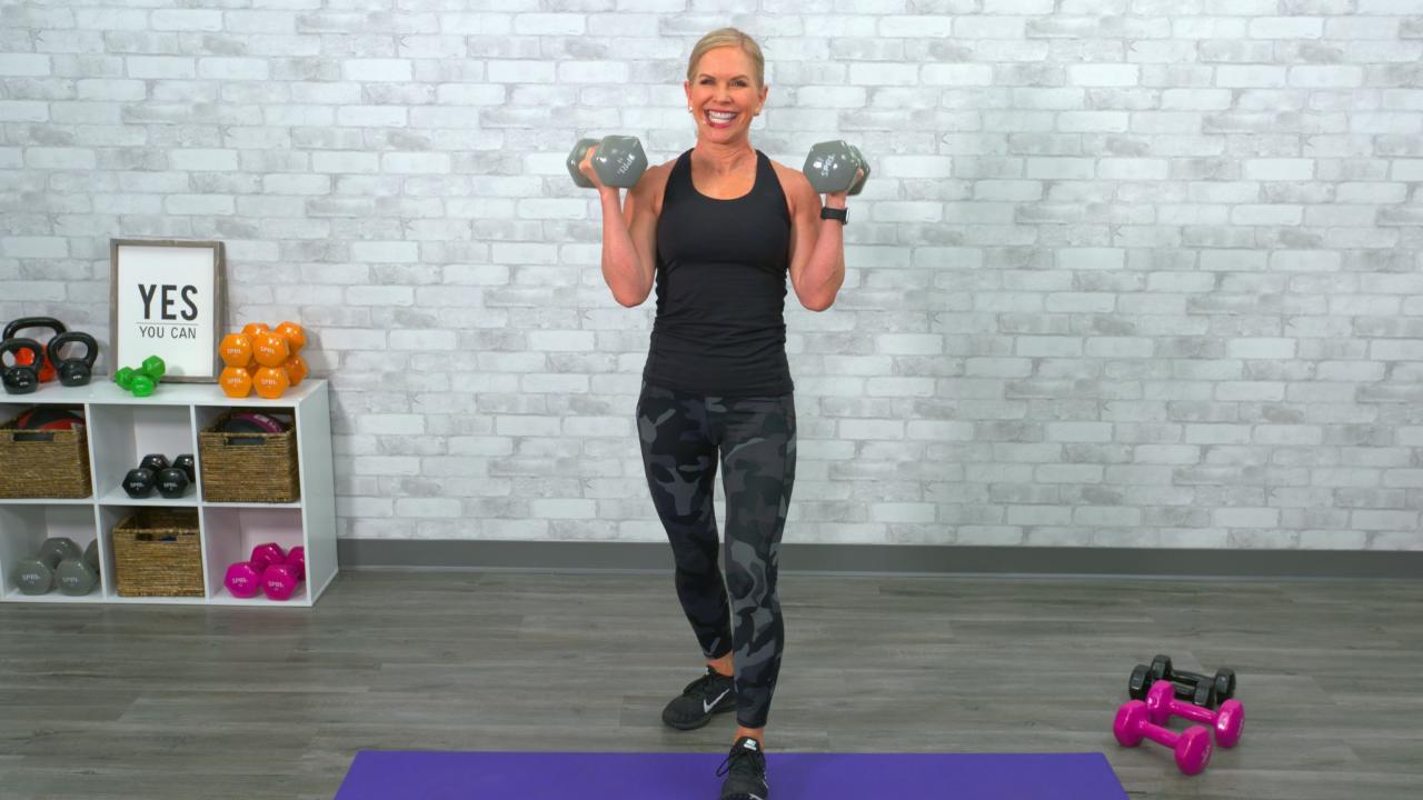 Arm Toning Exercises With 5-lb Weights : Instructional Exercise Tips 