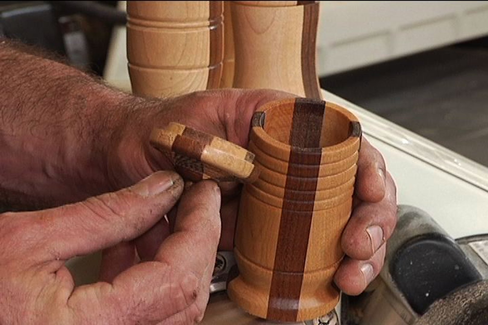 Lathe: Turning a Lidded Box (Day 1)