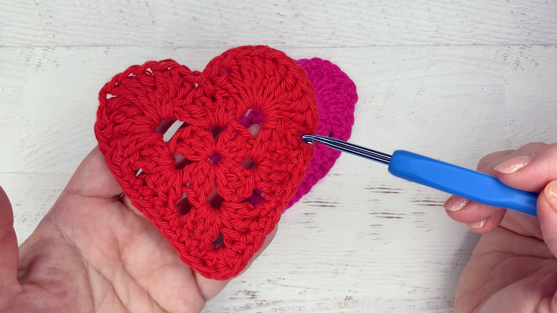 how to crochet a book cover  turn a heart granny square into an