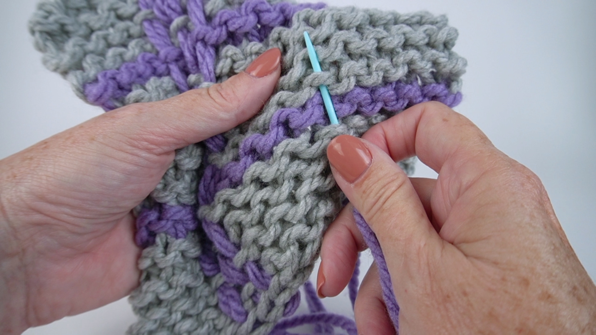 Embellish Your Knits: Surface Chains with Crochet Hook