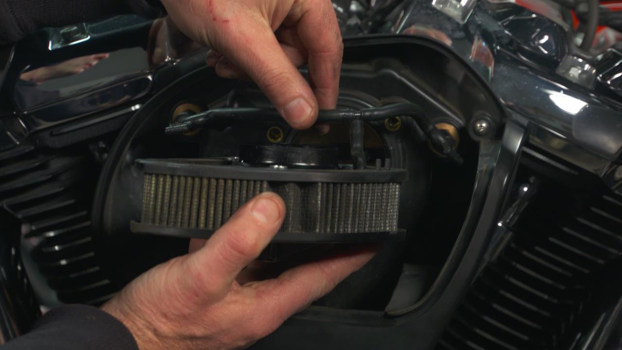 Harley Air Cleaner Service