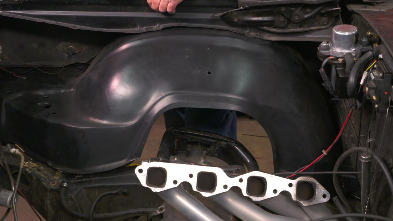 Inner Fender Replacement | Classic Car Restoration Club