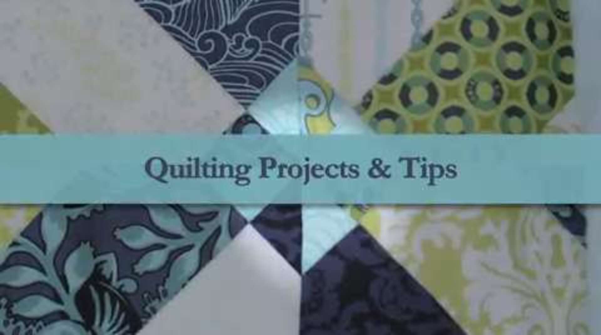 Four Basic Quilting Tips  National Quilters Circle