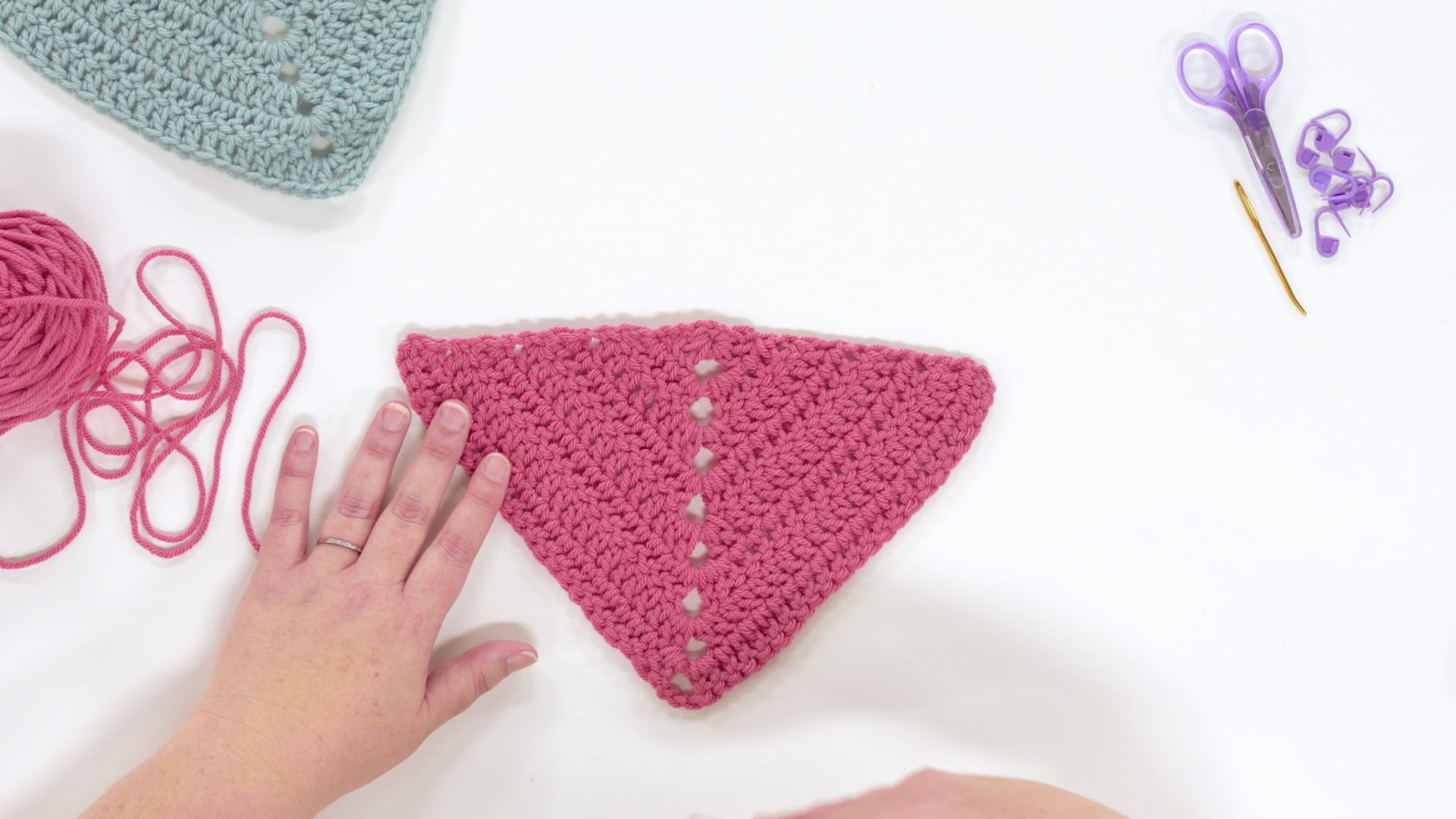 Crochet A Triangle Shawl Creative Crochet Corner