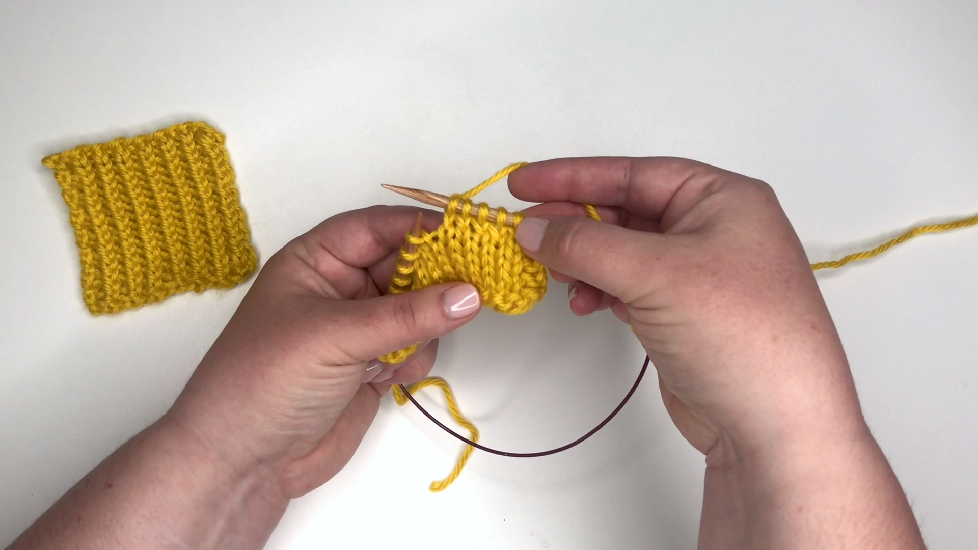 Zippy Loom Chunky Knit Garter Stitch Blanket - Ms Yarn